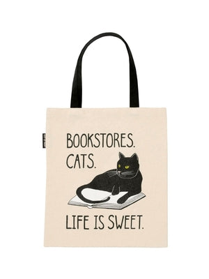Bookstore Cats Tote Bag by Out of Print