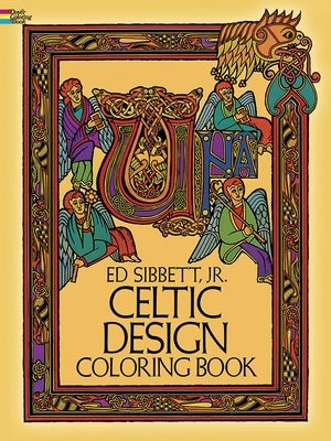 Celtic Design Coloring Book by Sibbett, Ed