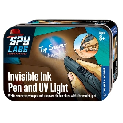 Spy Labs: Invisible Ink Pen and UV Light [With Battery] by Thames & Kosmos