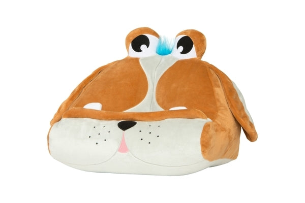 Cuddly Reader Puppy Pete (Plush Bookholder) by Thinking Gifts
