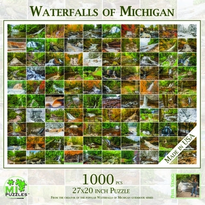 Waterfalls of Michigan - 1000 Piece Jigsaw Puzzle by 