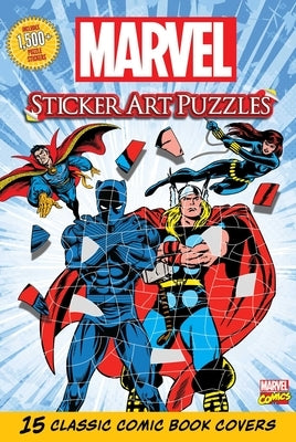 Marvel Sticker Art Puzzles by Editors of Thunder Bay Press