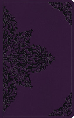 ESV Large Print Value Thinline Bible (Trutone, Lavender, Filigree Design) by 