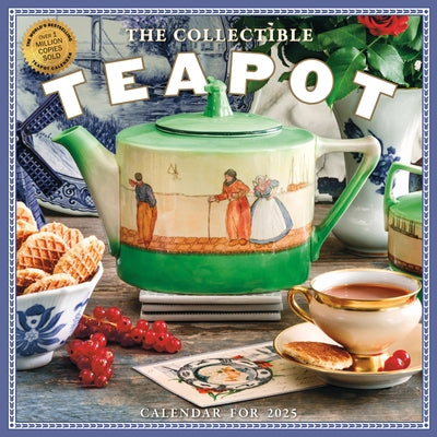 The Collectible Teapot Wall Calendar 2025: A Tea Obsessive's Dream Come True by Workman Calendars