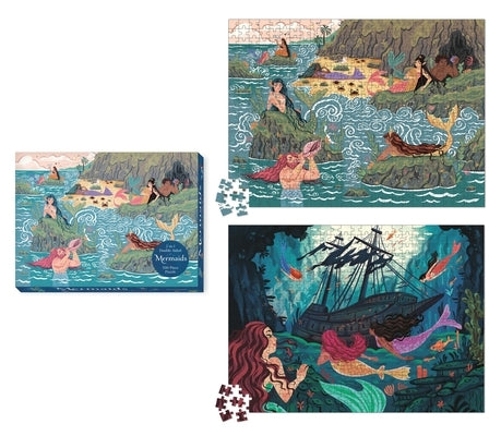 Mermaids 2-In-1 Double-Sided 500-Piece Puzzle by Running Press