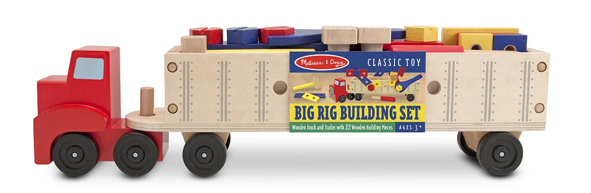 Big Rig Building Set: Big Rig Building Set by Melissa & Doug