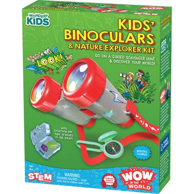 Wow in the World: Kids' Binoculars & Nature Explorer Kit by Thames & Kosmos
