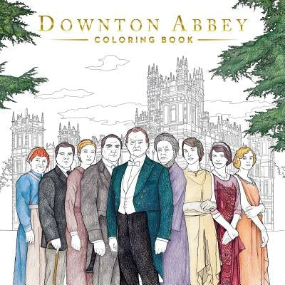 Downton Abbey: The Official Coloring Book (Gold Foil Gift Edition) by Burns, Gwen