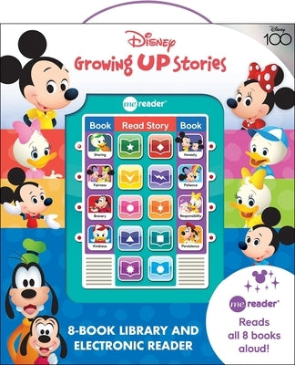 Disney Growing Up Stories: Me Reader 8-Book Library and Electronic Reader Sound Book Set [With Battery] by Pi Kids