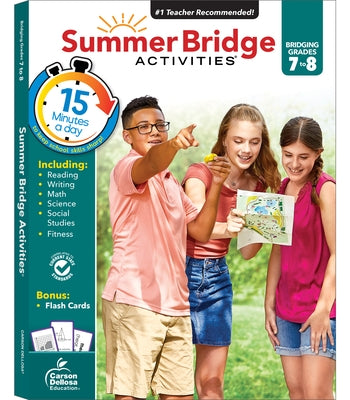 Summer Bridge Activities, Grades 7 - 8: Volume 9 by Summer Bridge Activities