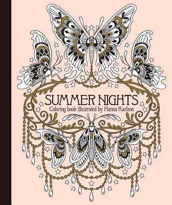 Summer Nights Coloring Book: Originally Published in Sweden as Sommarnatt by Karlzon, Hanna