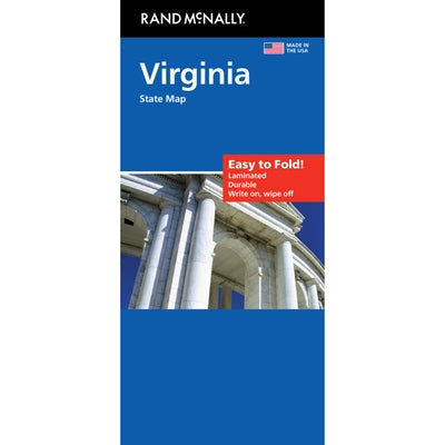 Rand McNally Easy to Fold: Virginia State Laminated Map by Rand McNally