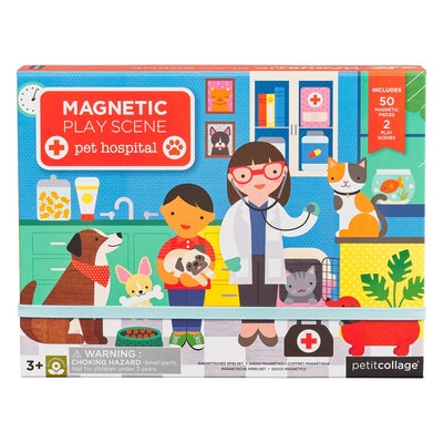 Pet Hospital Magnetic Play Scene by Petit Collage