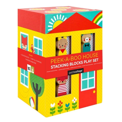 Peek-A-Boo House Stacking Blocks Play Set by Games Room