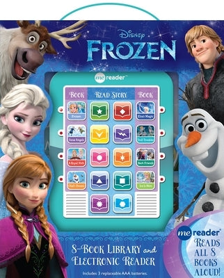 Disney Frozen: Me Reader Electronic Reader and 8-Book Library Sound Book Set [With Audio Player and Battery] by Pi Kids