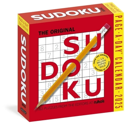 Original Sudoku Page-A-Day(r) Calendar 2025: 365 Puzzles from the Editors at Nikoli by Nikoli Publishing