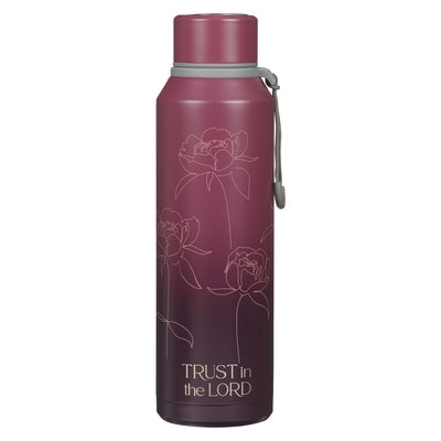 Christian Art Gifts Stainless Steel Double Wall Vacuum Sealed Insulated Water Bottle for Women & Grads: Hope & a Future - Jer. 29:11 Inspirational Bib by Christian Art Gifts
