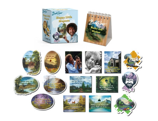 Bob Ross: Happy Little Magnets by Ross, Bob