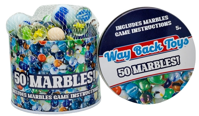 Marbles Tin Box - Way Back Toys by Continuum Games