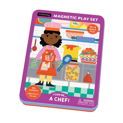 I Can Be... a Chef! Magnetic Play Set by Galison Mudpuppy