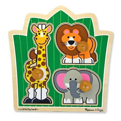 Jungle Friends (Safari) Jumbo Knob by Melissa & Doug