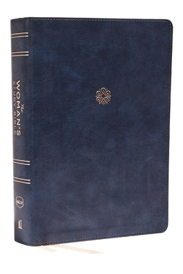 The Nkjv, Woman's Study Bible, Leathersoft, Blue, Full-Color: Receiving God's Truth for Balance, Hope, and Transformation by Patterson, Dorothy Kelley