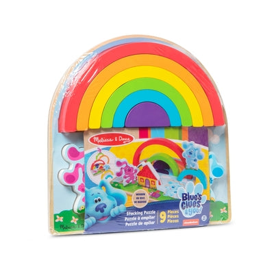 Blues Clues & You Wooden Rainbow Stacking Puzzle by Melissa & Doug