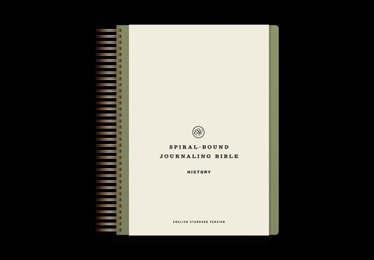 ESV Spiral-Bound Journaling Bible, History (Hardcover) by