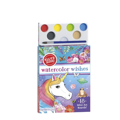 Watercolor Wishes Postcard Kit [With Paint] by Klutz Press