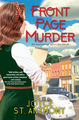 Front Page Murder by St Anthony, Joyce