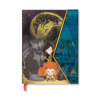 Paperblanks Wolfwalkers Irish Folklore Trilogy Hardcover Journals Ultra Lined Wrap 144 Pg 120 GSM by Paperblanks