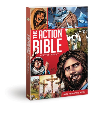 The Action Bible New Testament: God's Redemptive Story by Cariello, Sergio