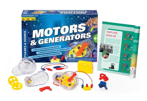 Motors & Generators [With Battery] by Thames & Kosmos