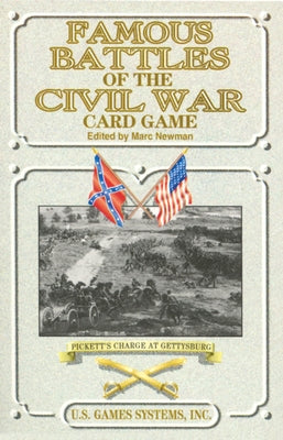 Famous Battles of the Civil War Card Game: Pickett's Charge at Gettysburg by U. S. Games Systems