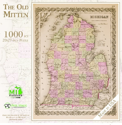 The Old Mitten - 1000 Piece Jigsaw Puzzle by 