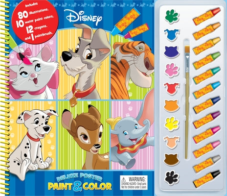 Disney Animal Classics Deluxe Poster Paint & Color by Phidal Publishing