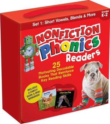 Nonfiction Phonics Readers Set 1: Short Vowels, Blends & More (Single-Copy Set) by Charlesworth, Liza