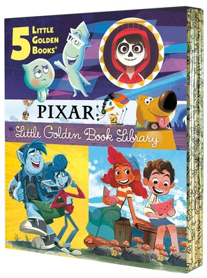 Pixar Little Golden Book Library (Disney/Pixar): Coco, Up, Onward, Soul, Luca