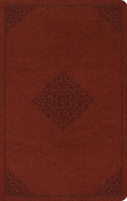 Large Print Value Thinline Bible-ESV-Ornament Design