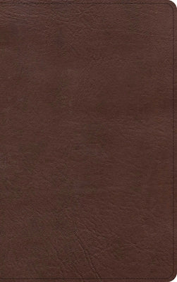 KJV Single-Column Personal Size Bible, Brown Leathertouch