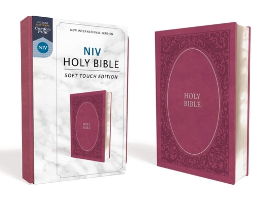 NIV, Holy Bible, Soft Touch Edition, Imitation Leather, Pink, Comfort Print