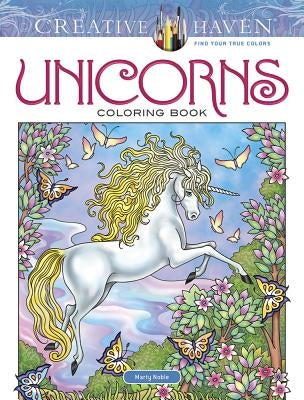 Creative Haven Unicorns Coloring Book