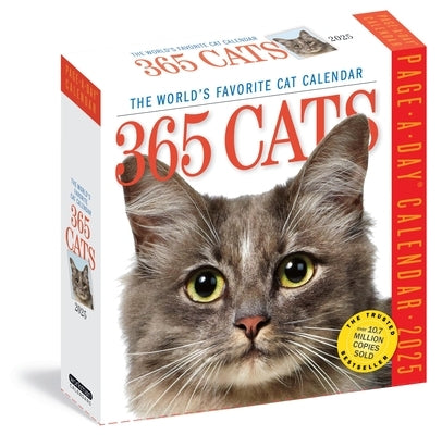 365 Cats Page-A-Day Calendar 2025: The World's Favorite Cat Calendar