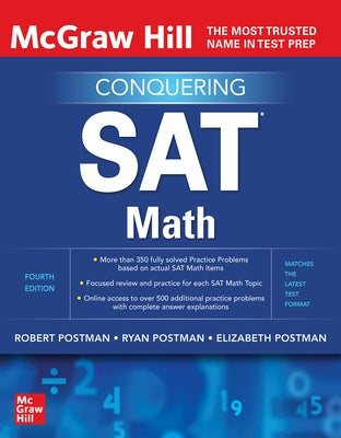 McGraw-Hill Education Conquering SAT Math, Fourth Edition