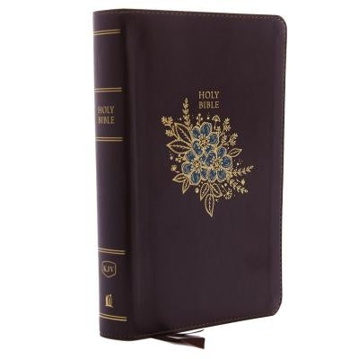 KJV, Deluxe Reference Bible, Personal Size Giant Print, Imitation Leather, Burgundy, Indexed, Red Letter Edition