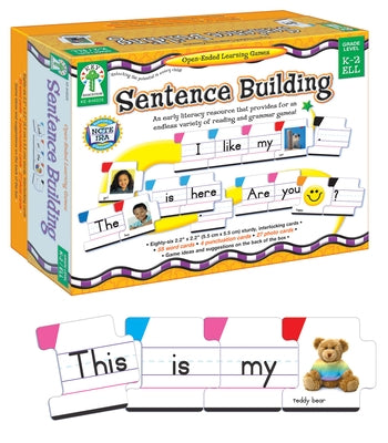 Sentence Building: An Early Literacy Resource That Provides for an Endless Variety of Reading and Grammar Games!
