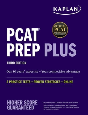 PCAT Prep Plus: 2 Practice Tests + Proven Strategies + Online