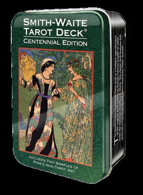 Smith-Waite(r) Centennial Tarot Deck in a Tin