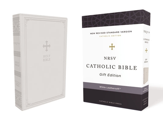 Nrsv, Catholic Bible, Gift Edition, Leathersoft, White, Comfort Print: Holy Bible