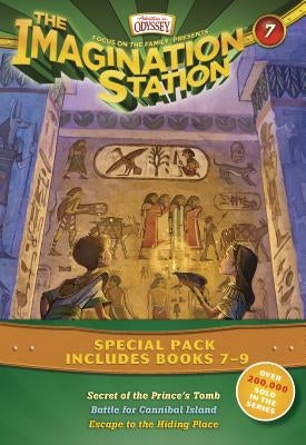 The Imagination Station Special Pack, Books 7-9: Secret of the Prince's Tomb/Battle for Cannibal Island/Escape to the Hiding Place